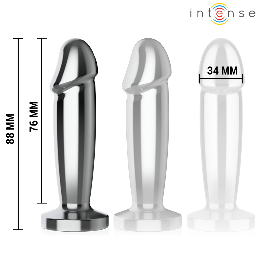 Plug anal vibrant métal Intense S – Intense