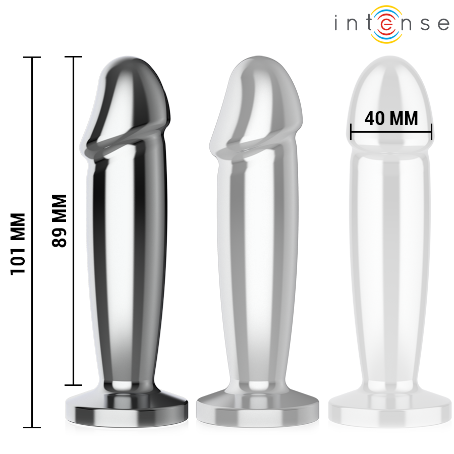Plug anal vibrant métal Intense M – Intense