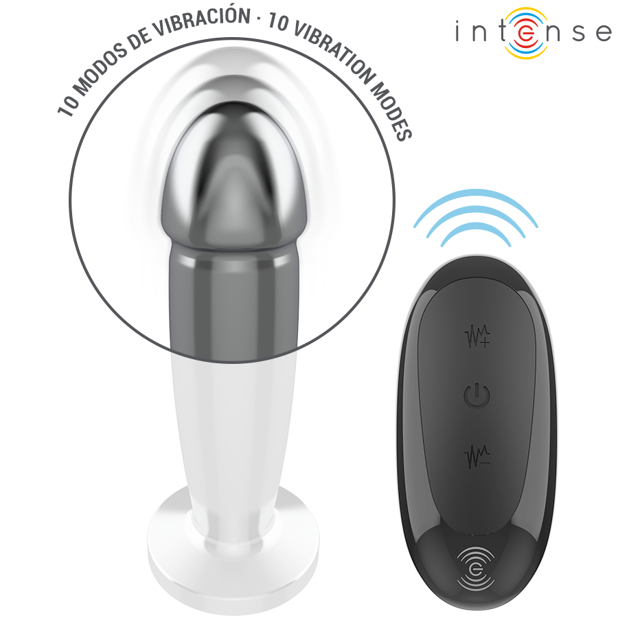 Plug anal vibrant métal Intense M – Intense
