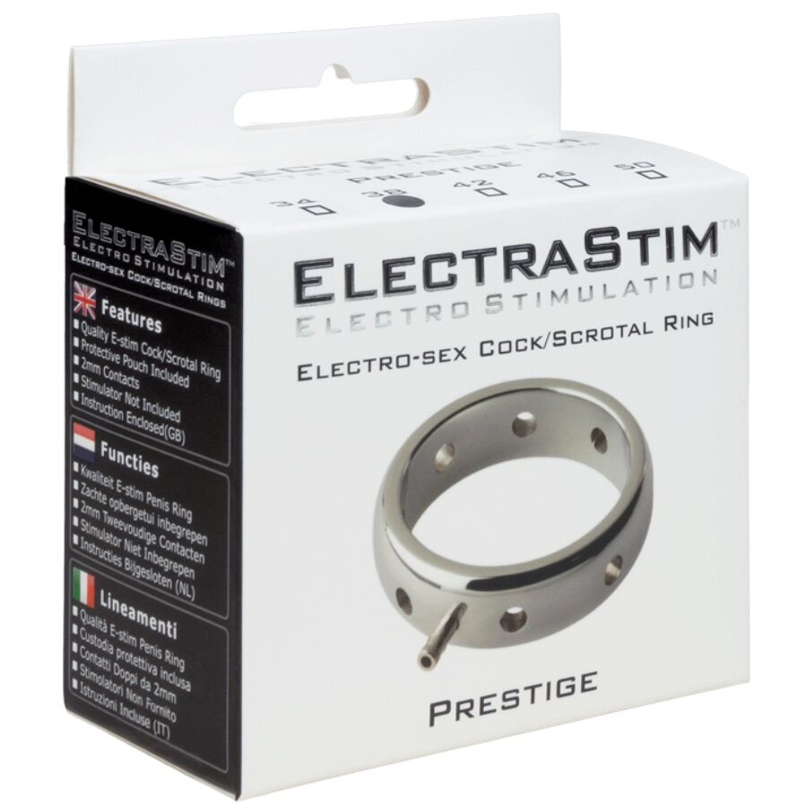 Cockring électro Prestige métal 42mm – Electrastim