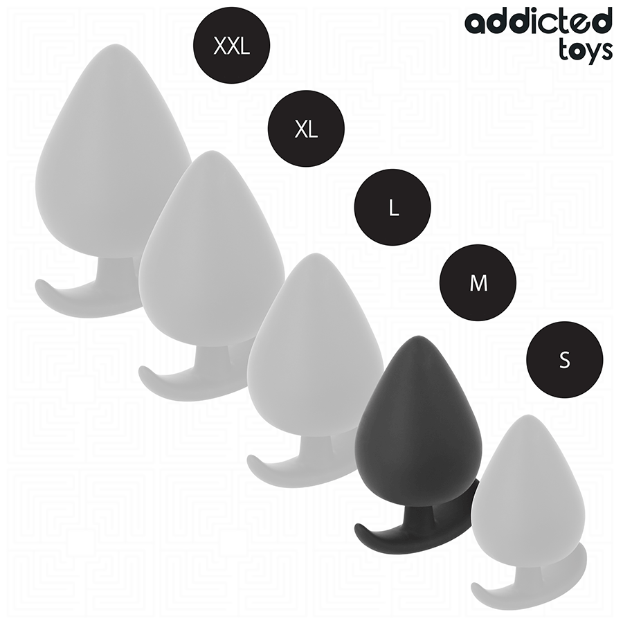 Plug anal taille M expansion contrôlée – Addicted Toys