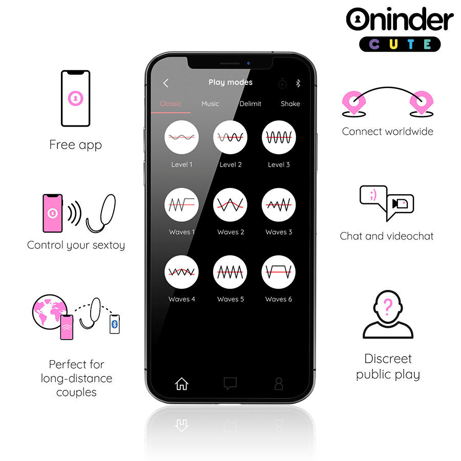 Œuf vibro-rotatif 360° Oninder Cute app – Oninder Cute