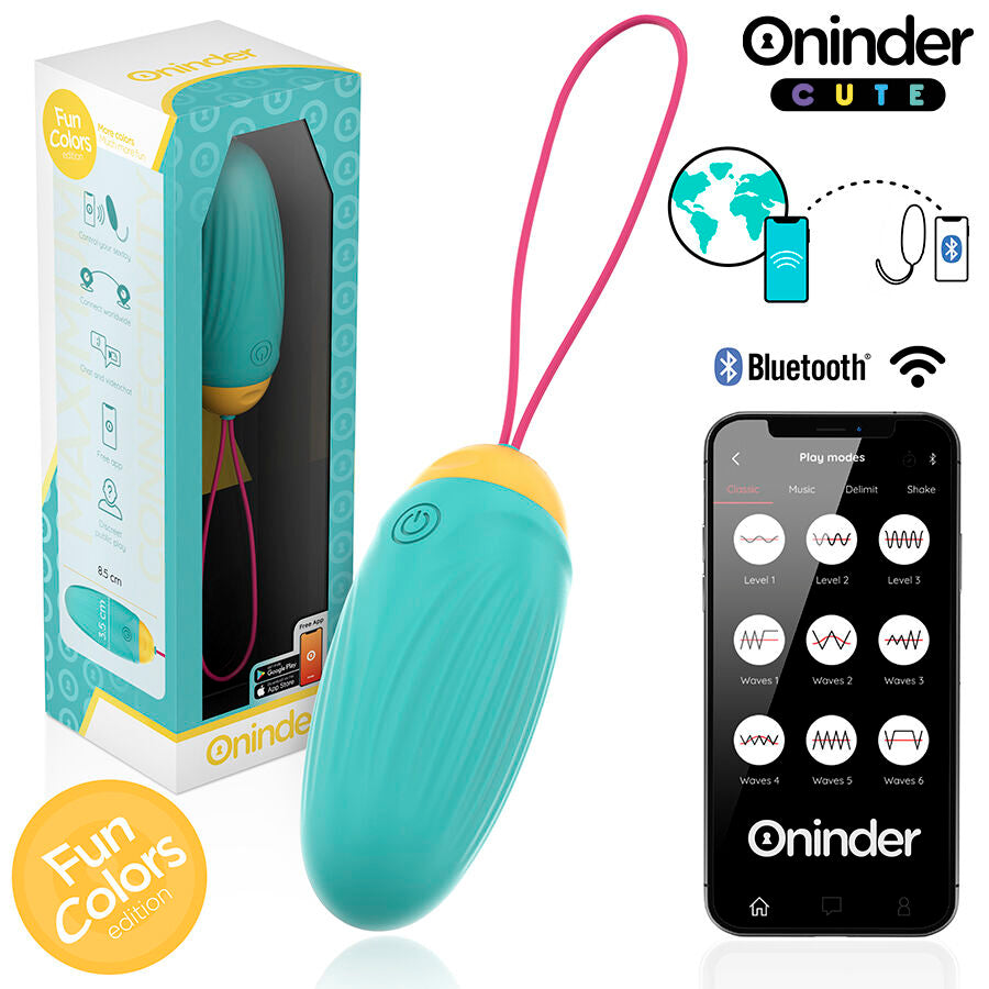 Œuf vibro-rotatif pierre précieuse Oninder Cute app – Oninder Cute