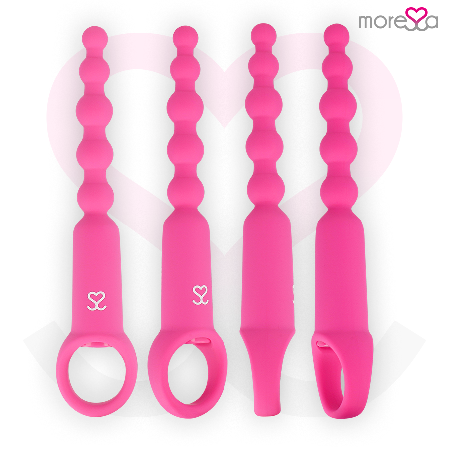 Perles anales Ronie télécommande rose – Moressa