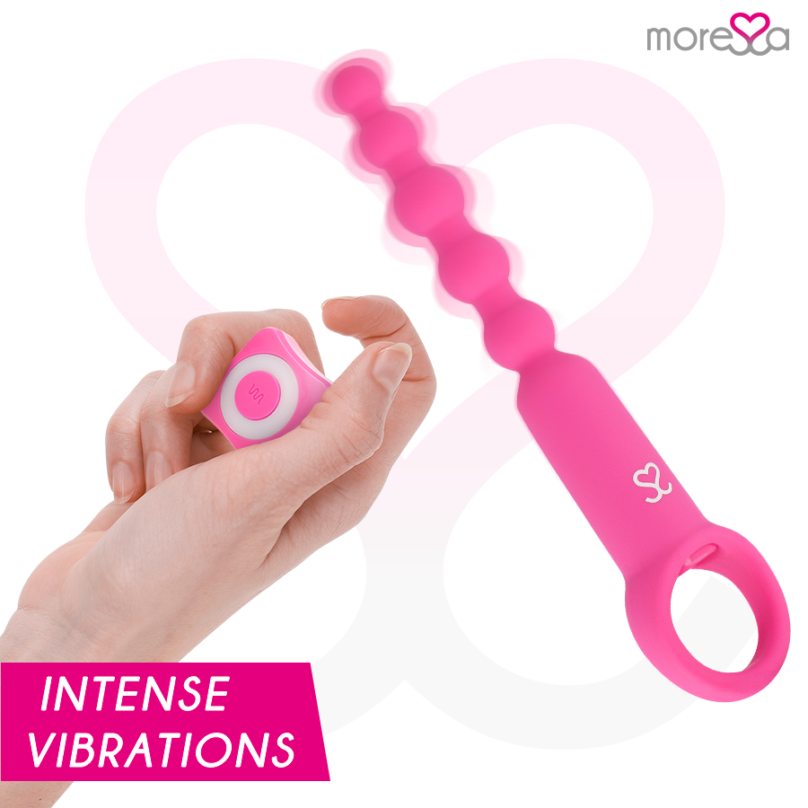 Perles anales Ronie télécommande rose – Moressa