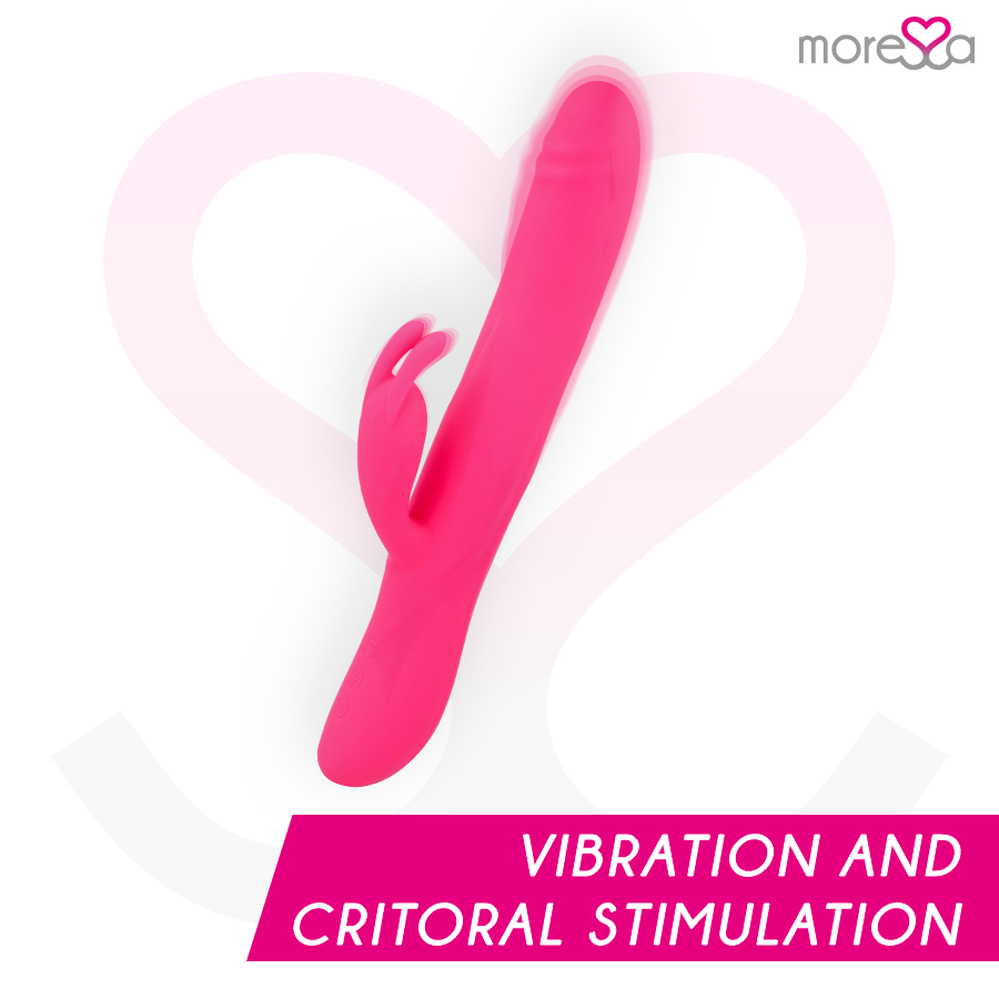 Vibromasseur lapin Warren rolling silicone rechargeable – Moressa