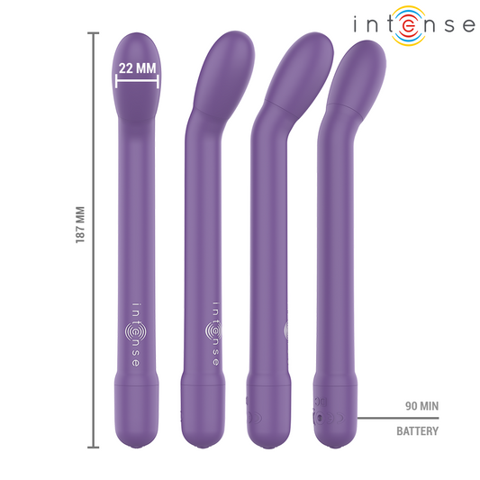 Vibromasseur point G rechargeable Karlie violet – Intense Fun