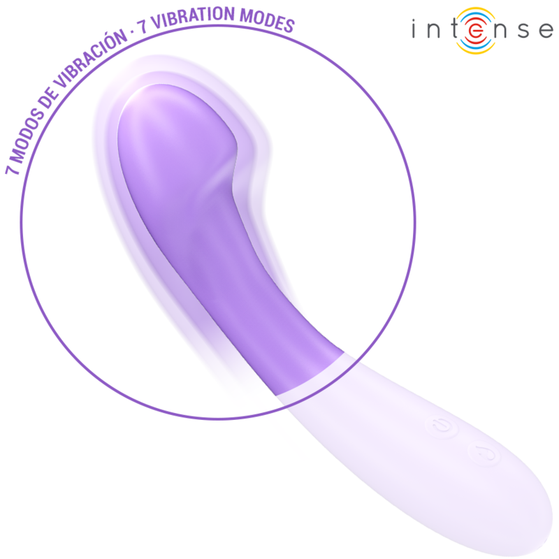 Vibromasseur chauffant Becky violet – Intense