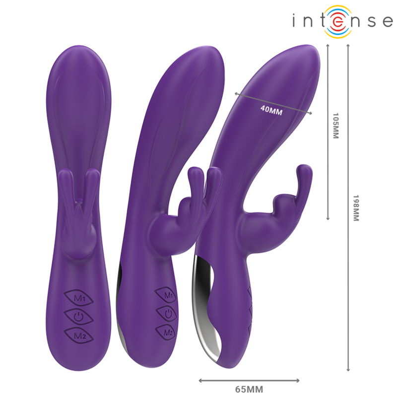 Vibromasseur rabbit Randall violet – Intense