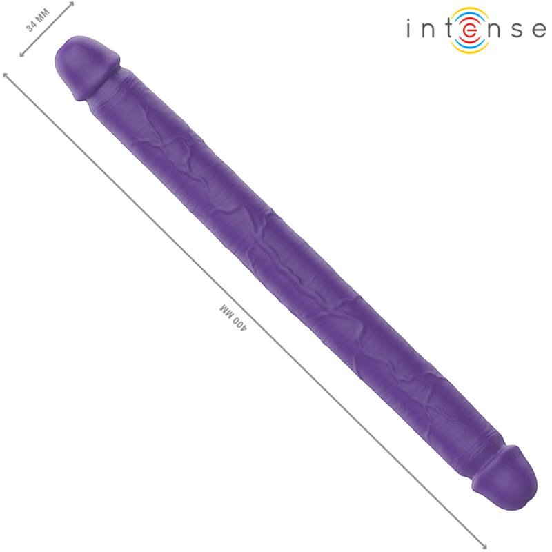 Gode double stimulateur Gunter violet télécommandé – Intense