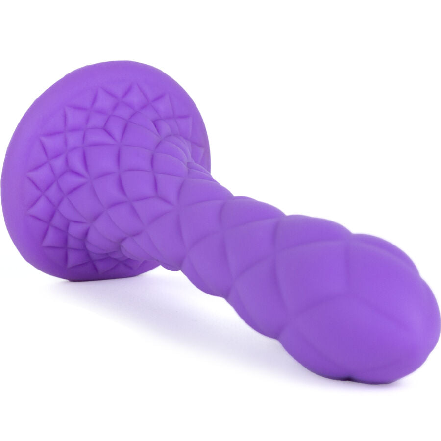 Dildo fantasy thermoréactif Dreamy violet 18,5 cm – SilexD