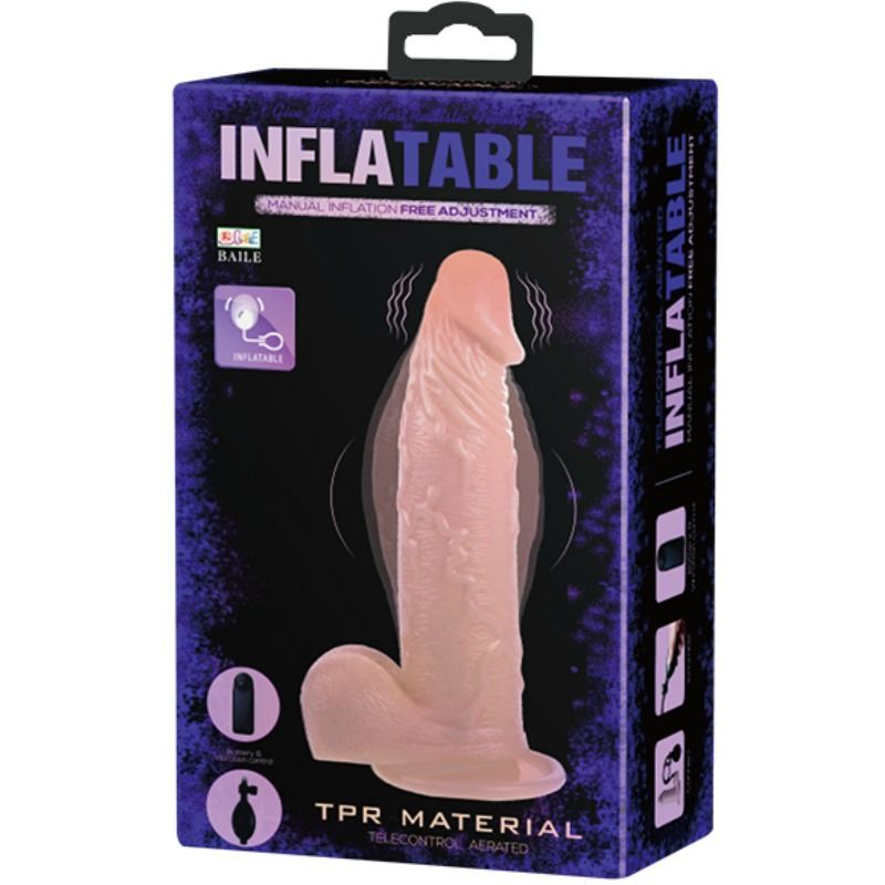 Gode Vibrant Gonflable Réaliste – Baile