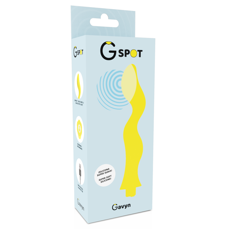 Vibromasseur G-Point Gavyn Jaune – G-Spot