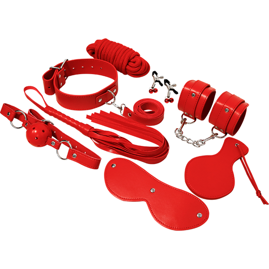 Kit féticherie BDSM série rouge – Experience