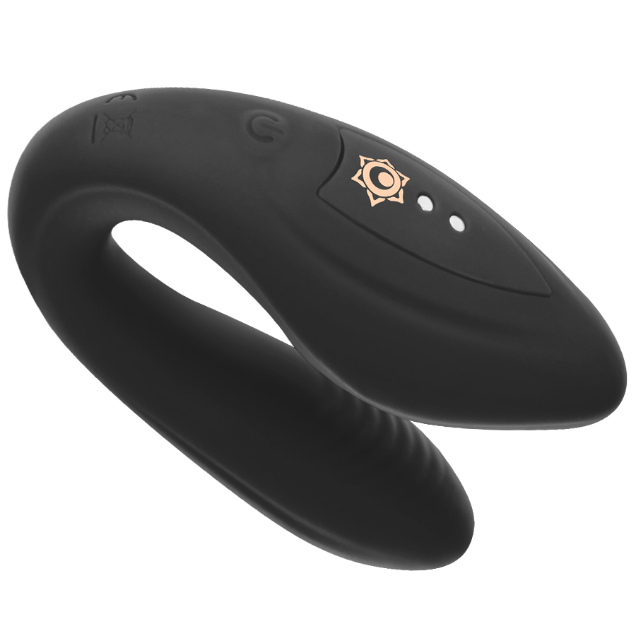 Vibromasseur couple télécommandé Kama azabache – Rithual