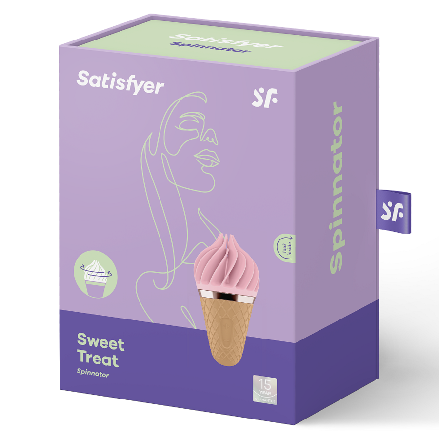 Spinnator Sweet Treat brun & rose – Satisfyer