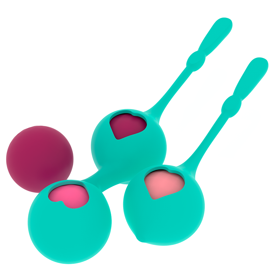 Kit entraînement plancher pelvien Deva Aqua Green – Rithual