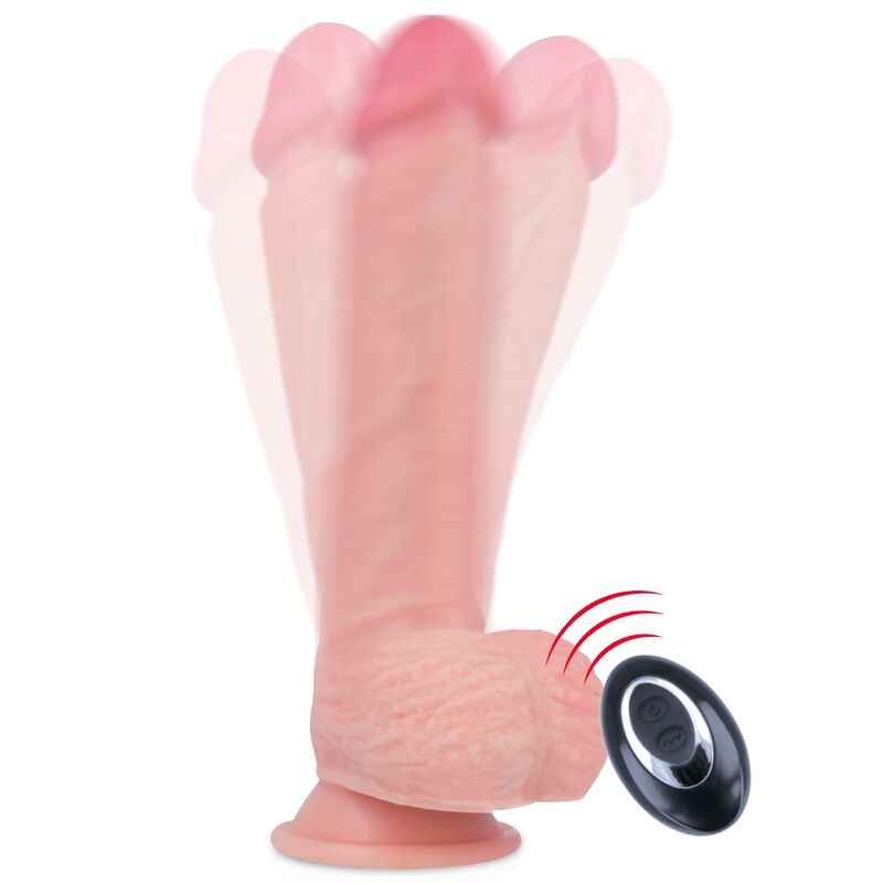 Gode vibrant télécommandé Apache silicone liquide 20,5 cm – RockArmy