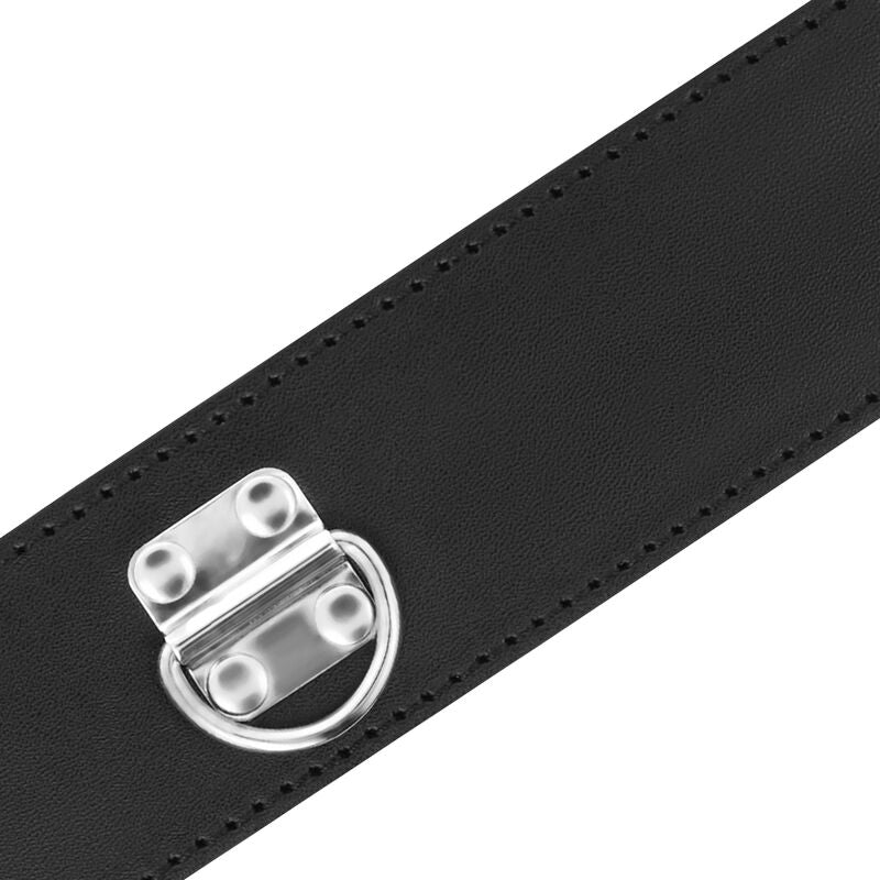 Collier BDSM serrure noire – Darkness