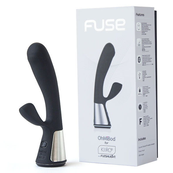 Vibromasseur connecté Fuse app télécommande noir – Kiiroo OhMiBod