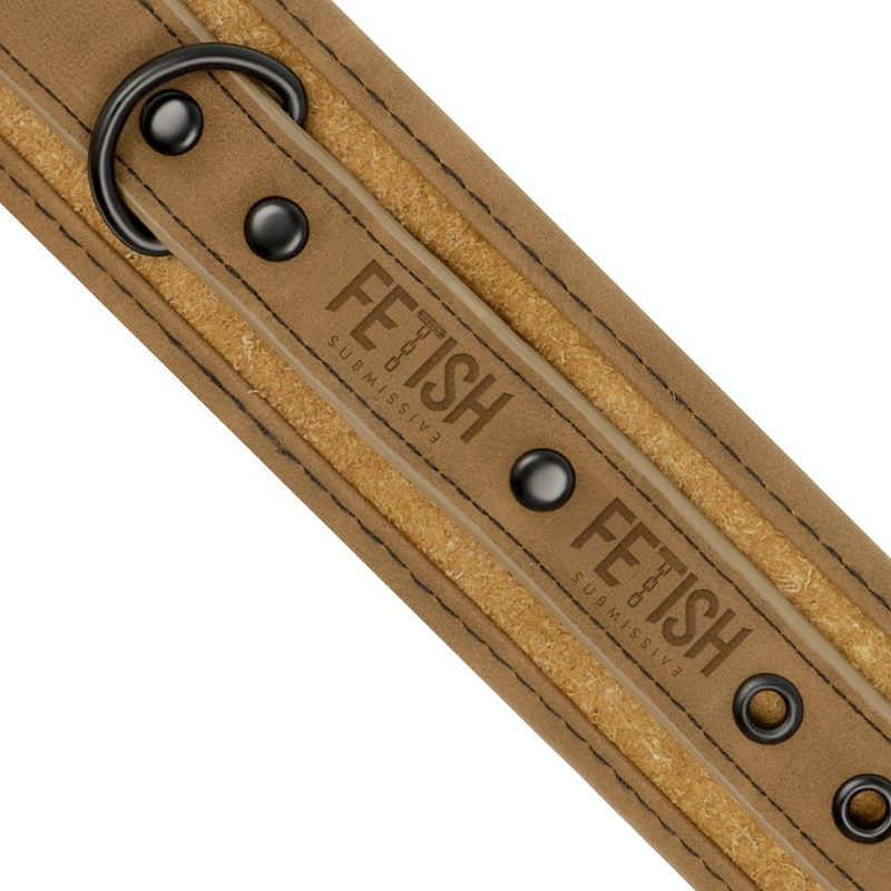 Menottes cuir vegan doublure néoprène – Fetish Submissive Origin