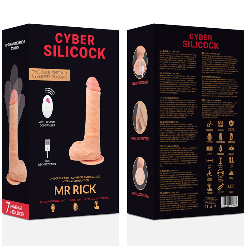 Télégondole Réaliste Mr Rick 20,9 cm – Cyber Silicock